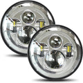 UNI-SHINE 7 in LED Headlight Hi/Lo Beam - Bright 6000K Upgrade