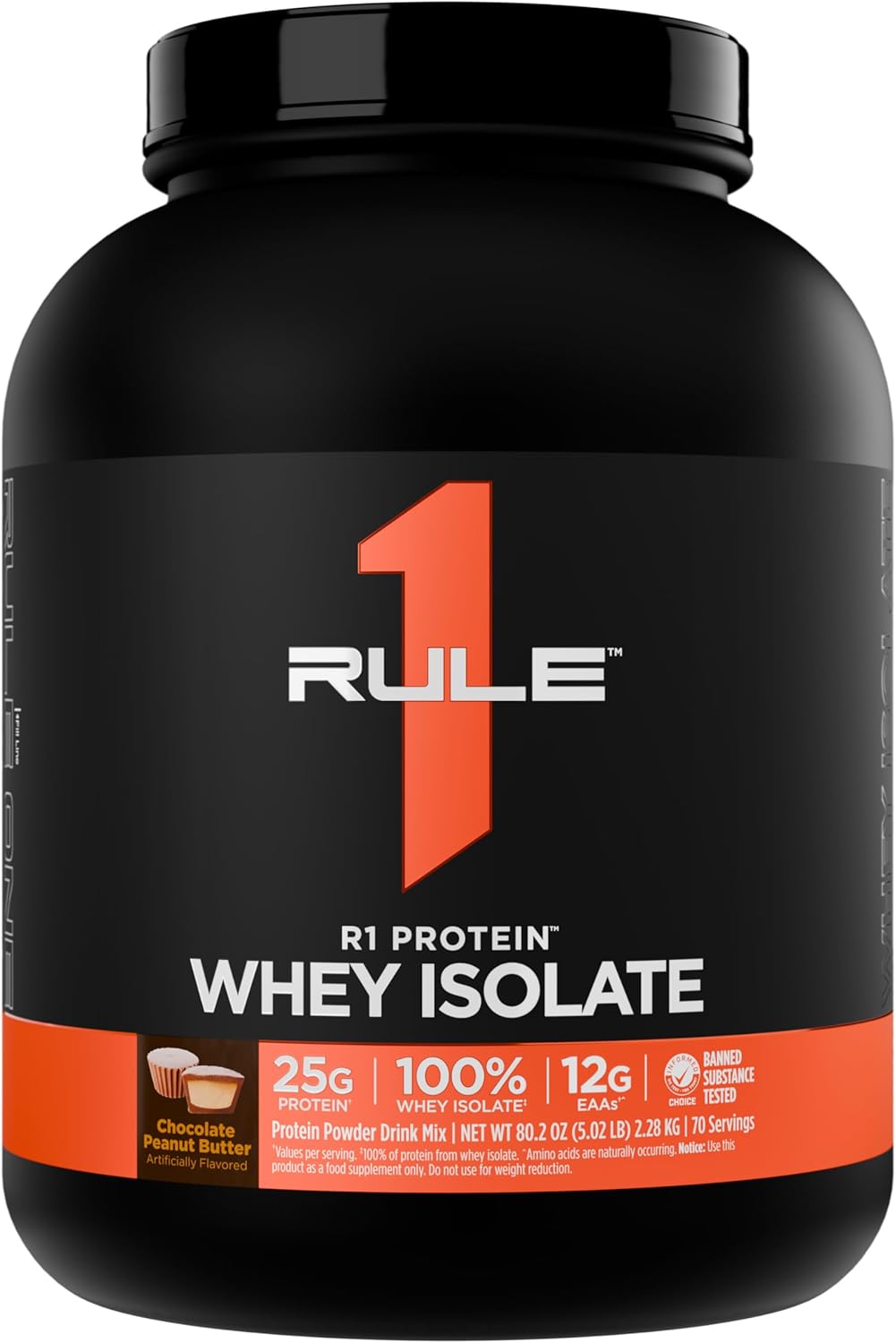 Rule 1 R1 Protein Whey Isolate - 25g Protein for Recovery