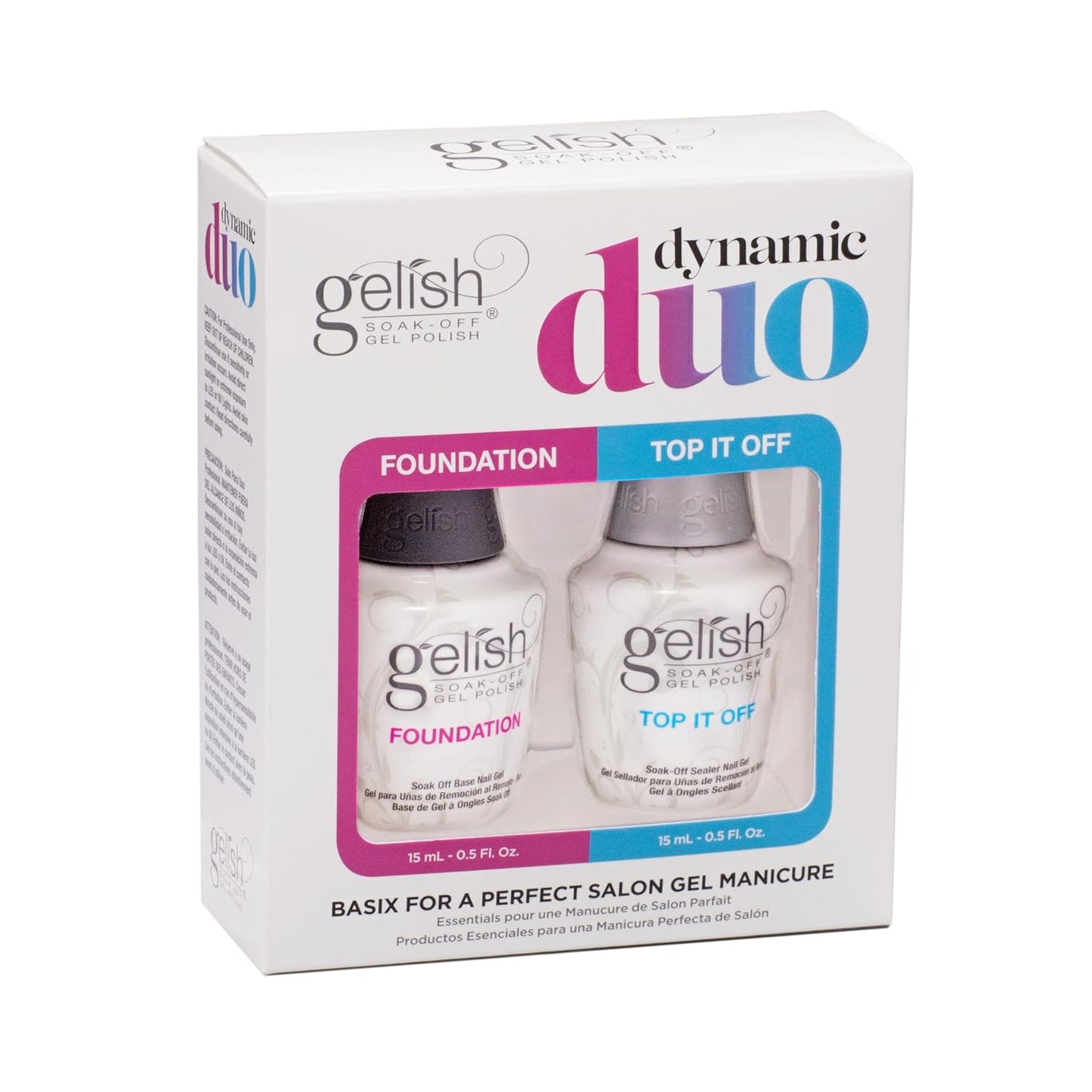 Gelish Dynamic Duo Set for Long-Lasting Gel Manicures