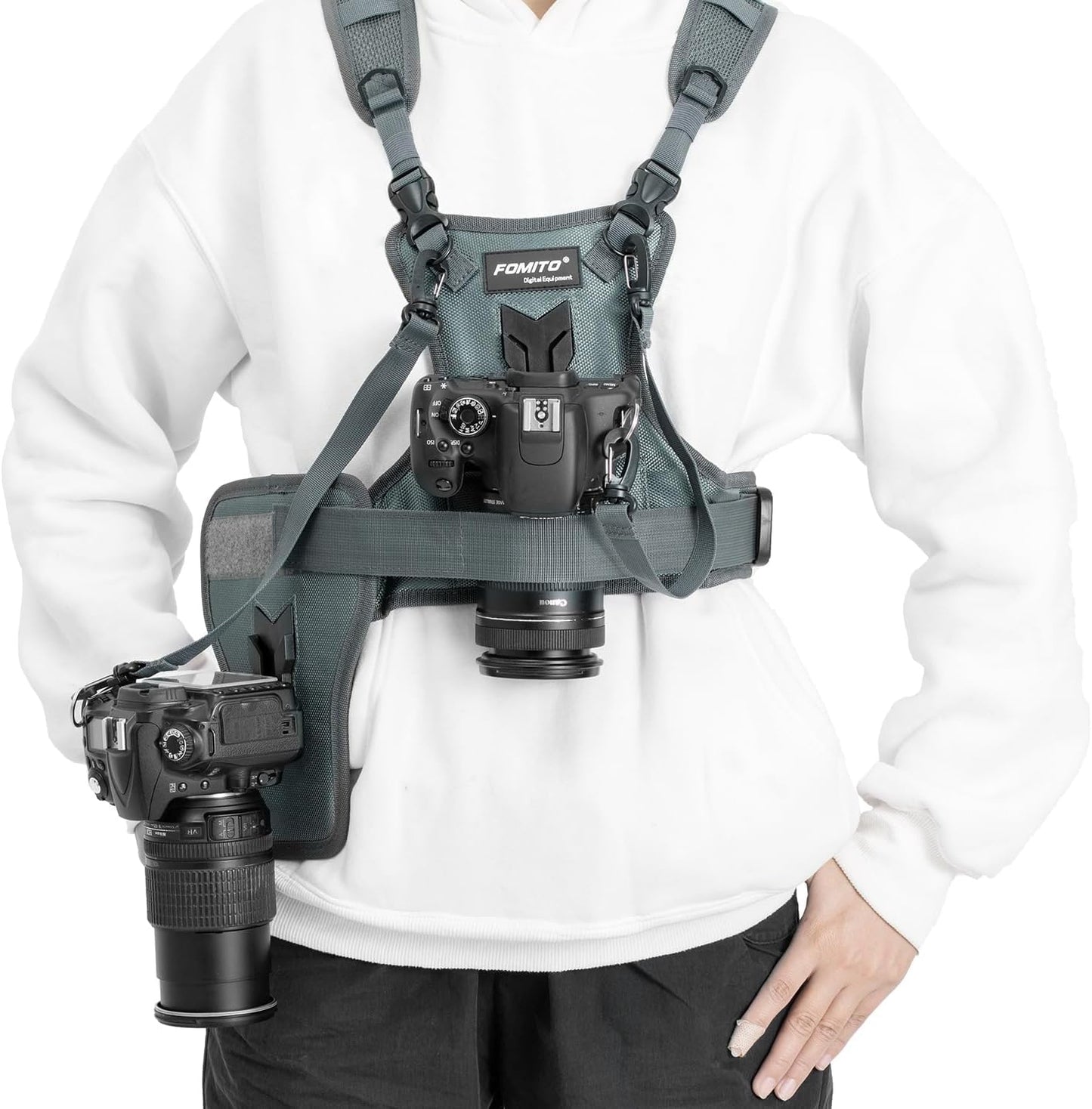 FOMITO Dual Camera Chest Harness System for Photographers