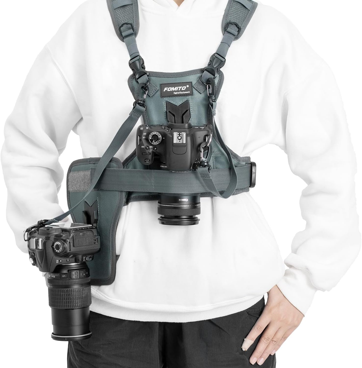 FOMITO Dual Camera Chest Harness System for Photographers