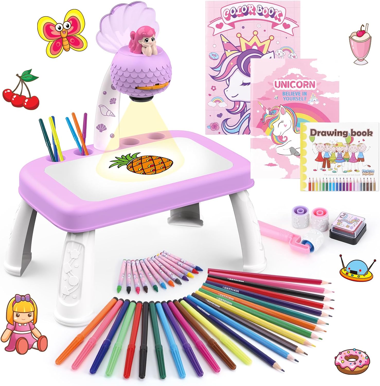 Mermaid Drawing Kit for Ages 3-5 - Perfect Gift!