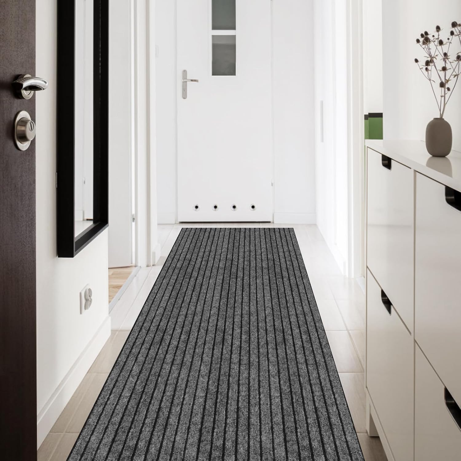 Custom Size Runner Rug with Non-Slip Backing for Any Space