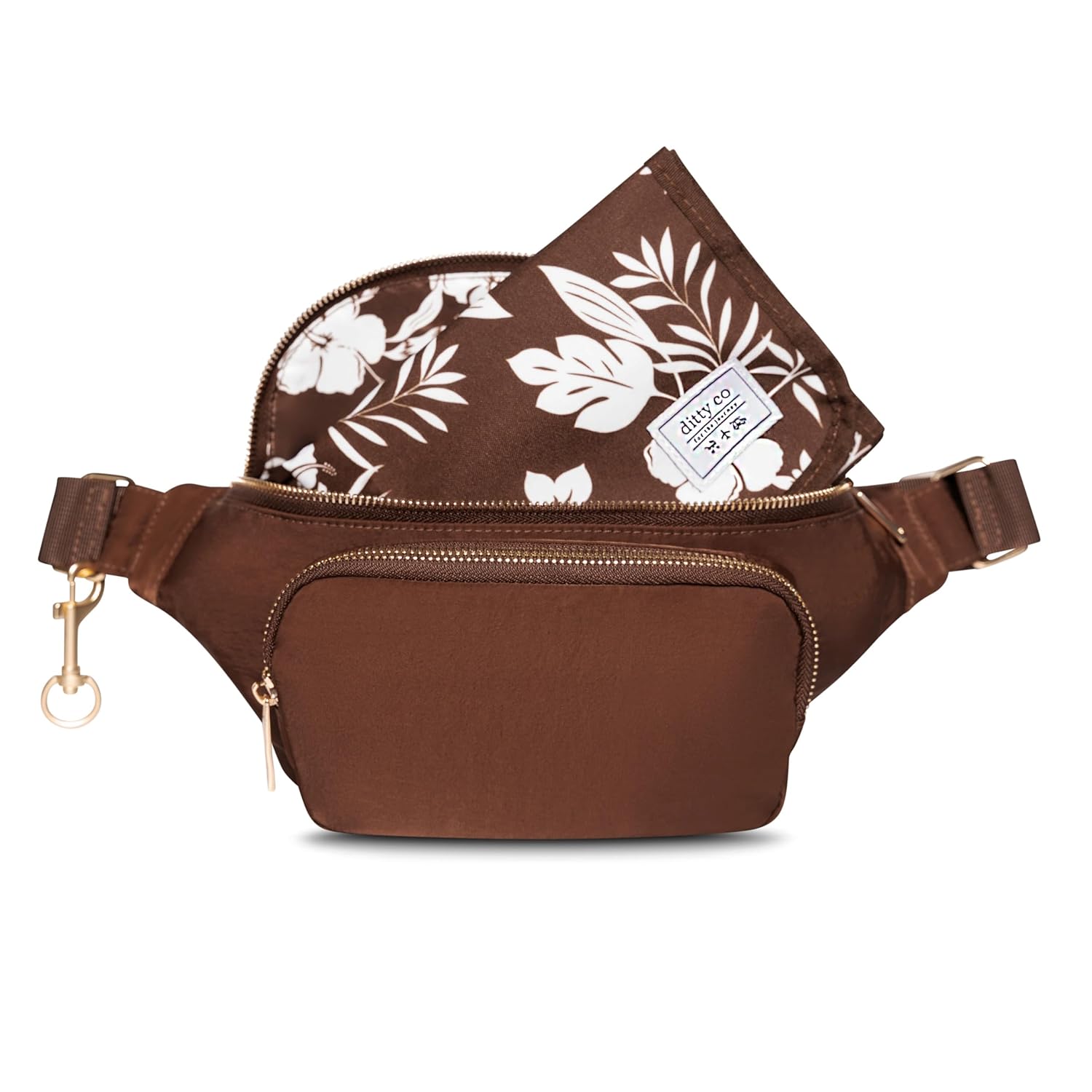 Ditty Co. Small Diaper Bag with Portable Changing Pad for Moms