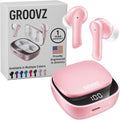 Groovz True Wireless Earbuds with Charging Case - 27H Playtime