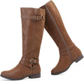 Women's Knee High Boots Classic Comfort Riding Combat Boot - Timeless