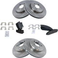 TRQ Brake Pad and Rotor Kit for Chrysler 300 Dodge Charger Performance