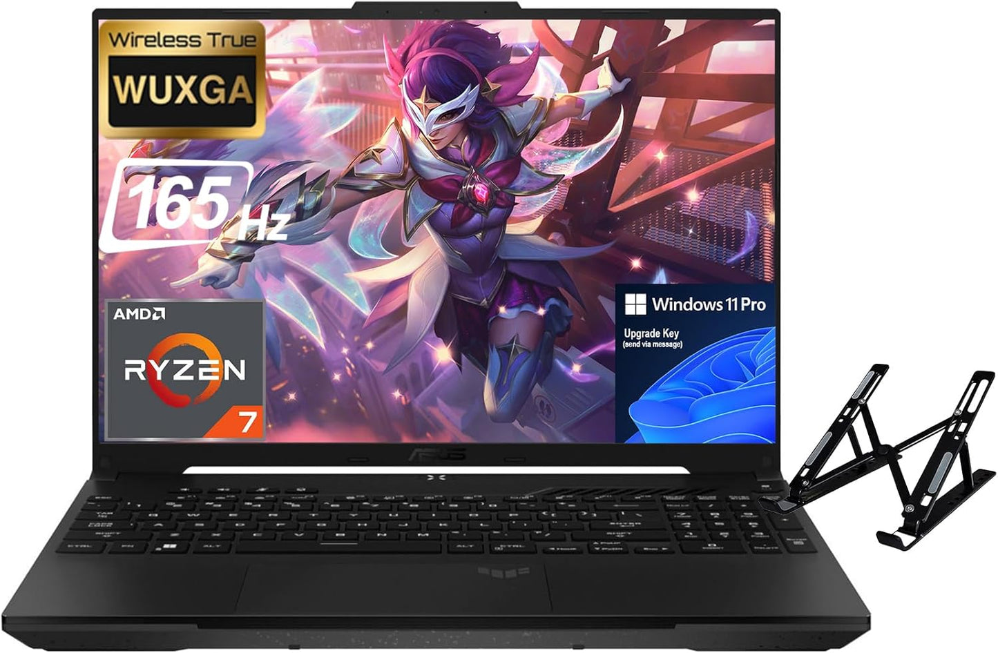 ASUS TUF A16 Gaming Laptop with 16in 165Hz Display and Ryzen 7
