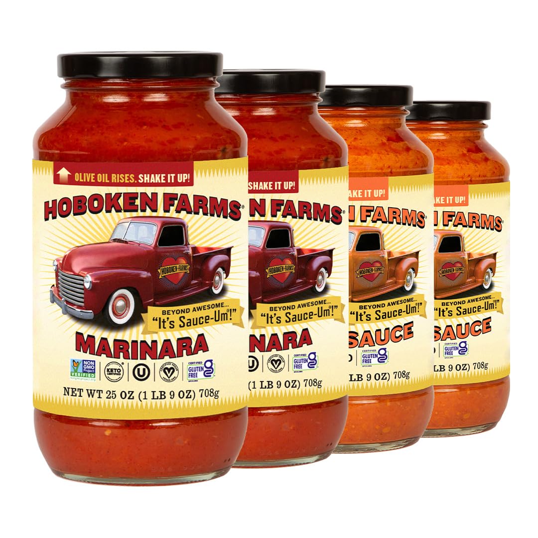 Hoboken Farms Vodka Marinara Sauce - Low Carb Keto Delight