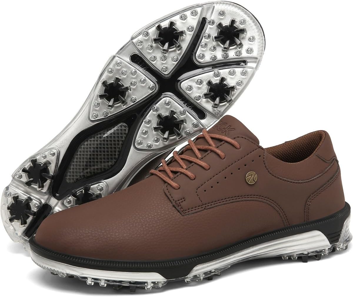 ULTIANT Mens Golf Shoes Traditions Spikeless for Comfort and Style