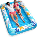 Oversized Inflatable Tanning Pool Lounger Float - Water Filled Sun Mat