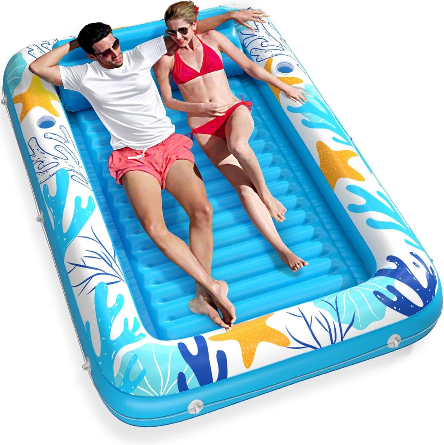 Inflatable Tanning Pool Lounger Float for Ultimate Relaxation