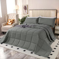Oversized California King Comforter Set 120x120 - Extra Large Soft