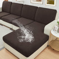Waterproof Couch Cushion Covers Thick Velvet Stretch Slipcover
