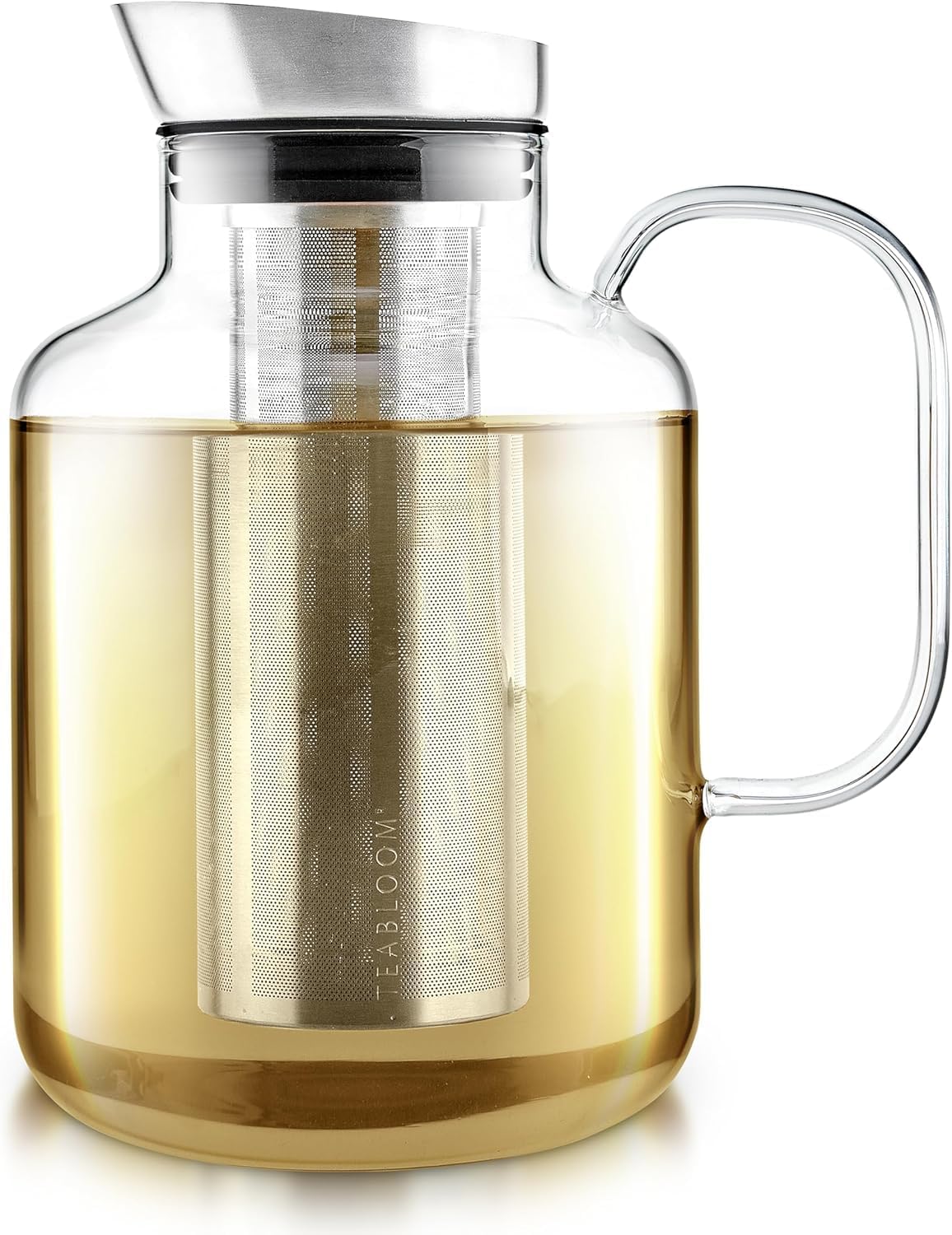 Teabloom Extra-Large Multi-Brew Borosilicate Glass Teapot