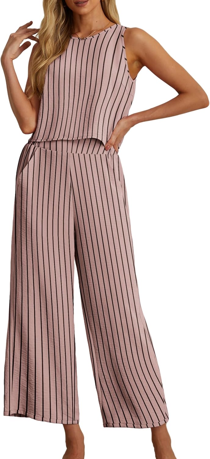 IWOLLENCE Women's Summer 2 Piece Outfit Set for Stylish Comfort