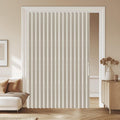 100% Blackout Accordion Door Curtain 72W x 79L - Magnetic Closure