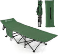 Goplus Folding Camping Cot - 600LBS Weight Capacity