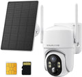 No WIFI Security Camera No Internet Needed, 4G LTE Cellular - Solar