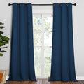 NICETOWN Blackout Curtains for Patio Glass Doors - Stylish Privacy