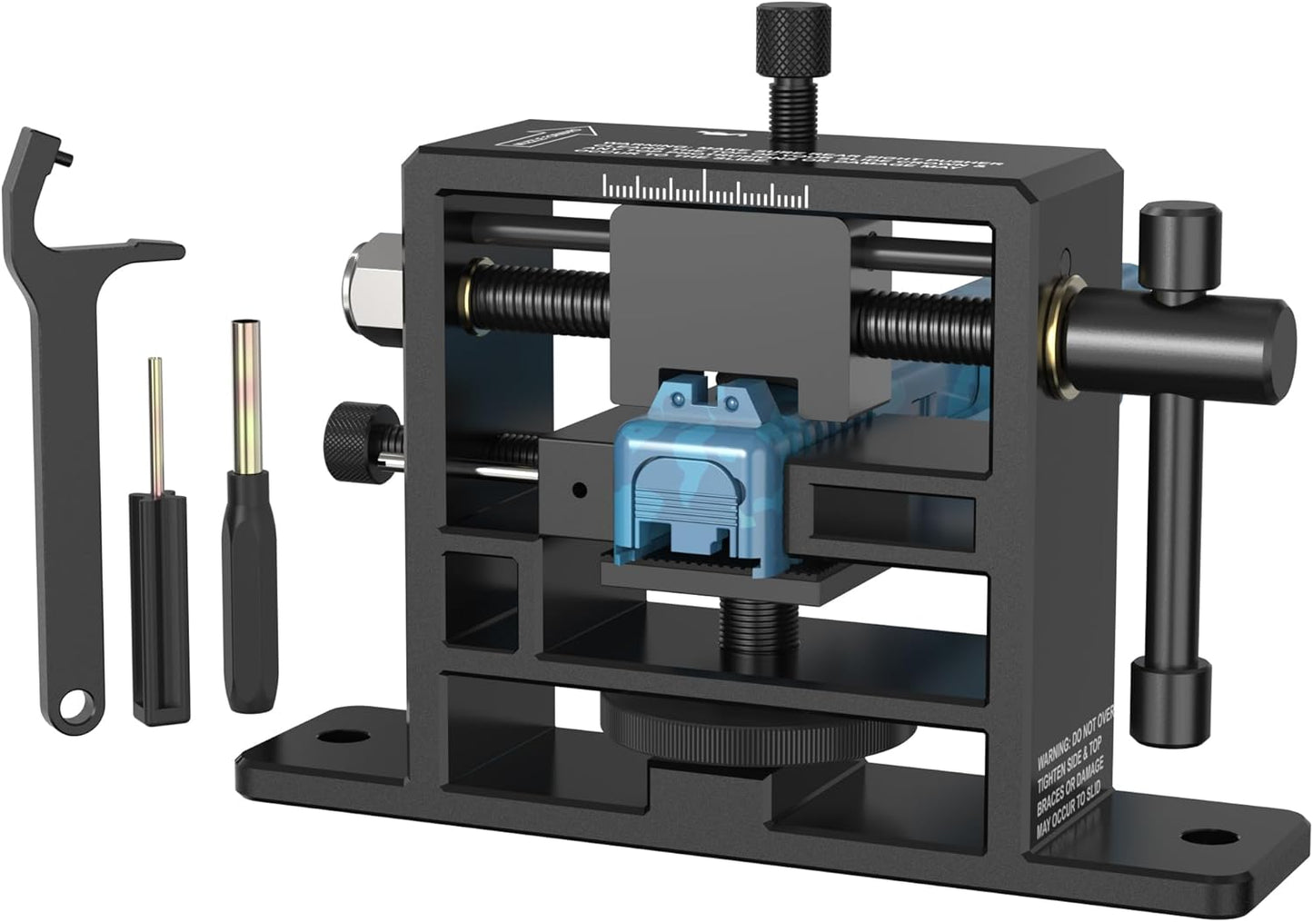 Sight Pusher Tool for Handguns - Heavy Duty Adjustable Base