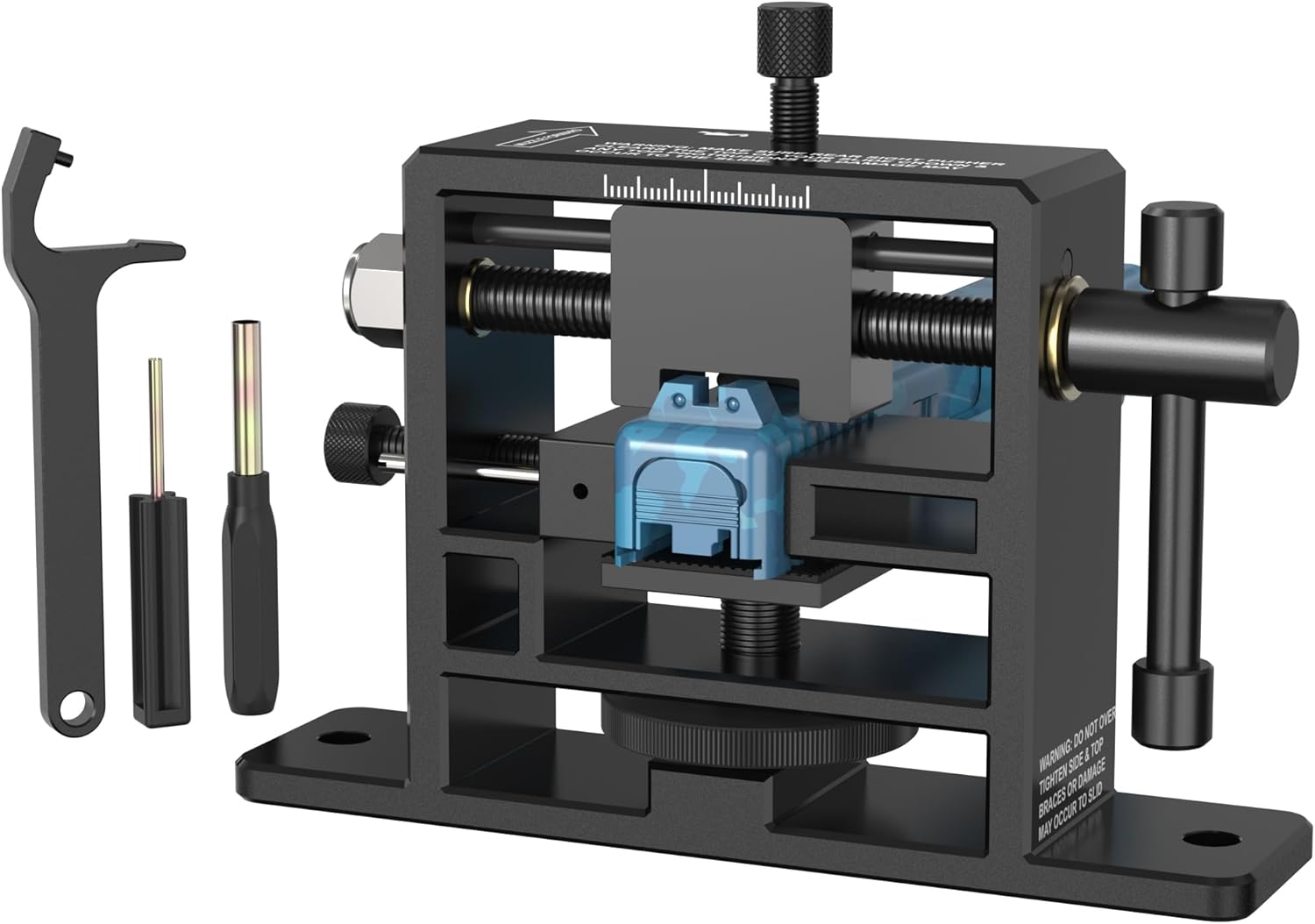 Sight Pusher Tool for Handguns - Heavy Duty Adjustable Base