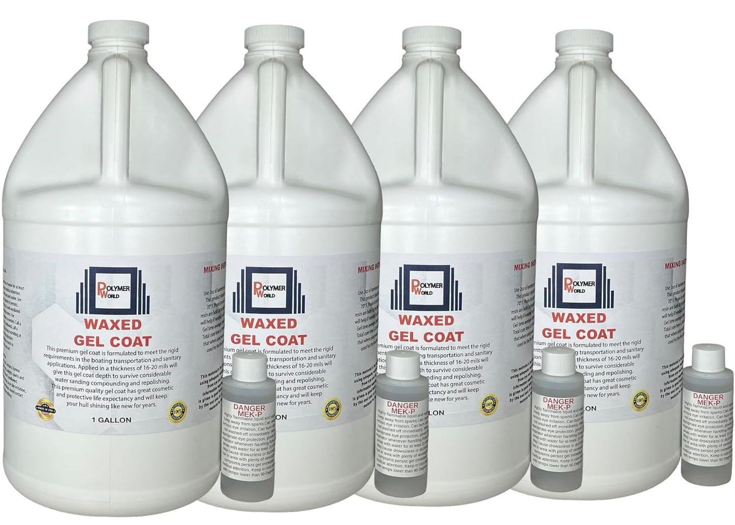 White Gelcoat with Wax for Marine Boat Repair and Restoration