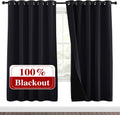 Premium blackout curtain panels by NICETOWN for enhanced darkening