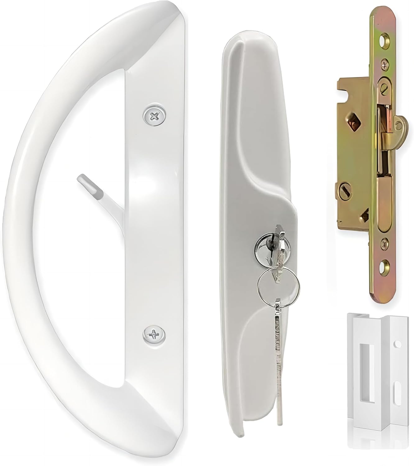Keyed Sliding Patio Door Handle Set for Easy Installation