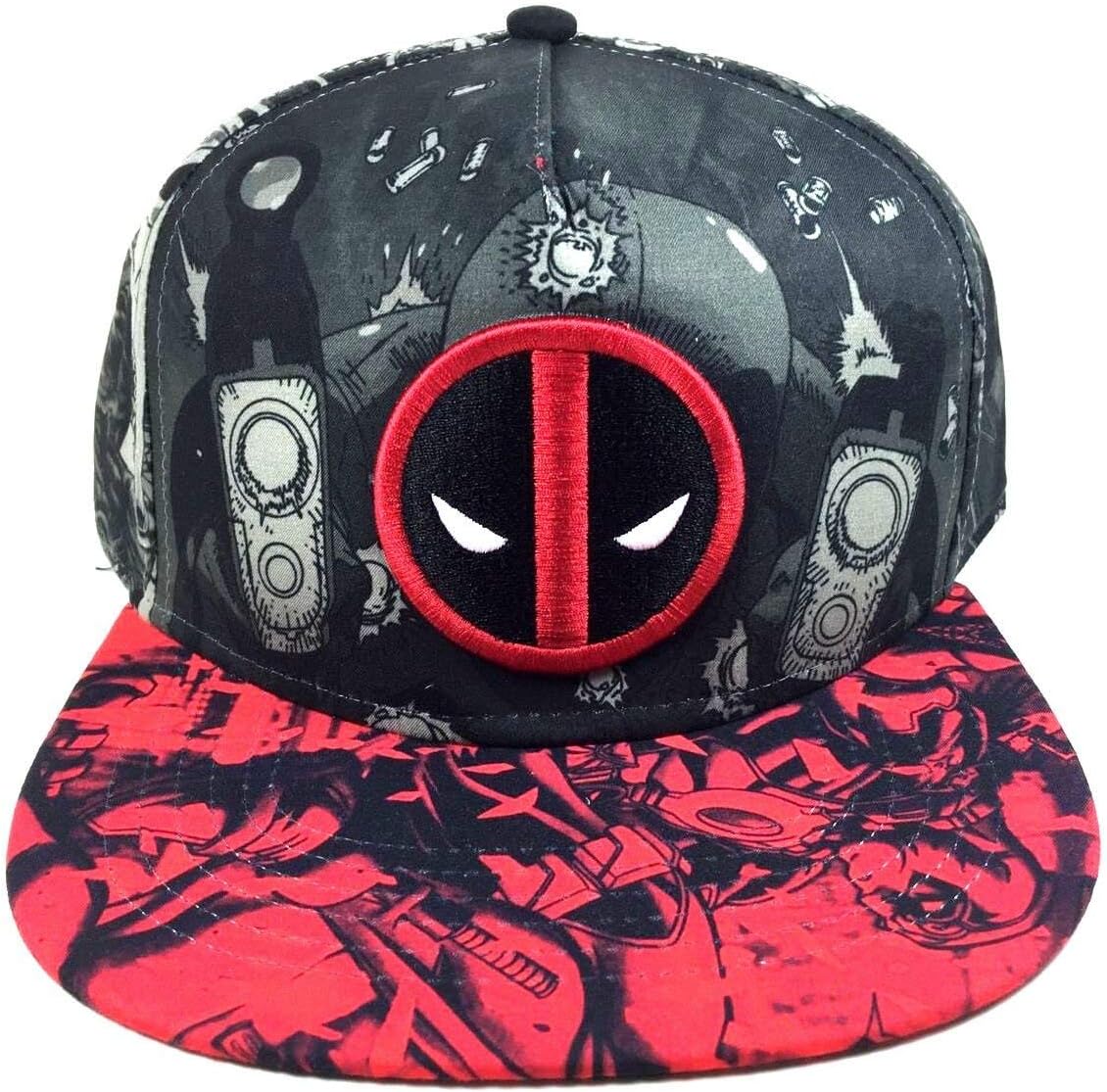 New Marvel Deadpool Snapback Hat - Bioworld