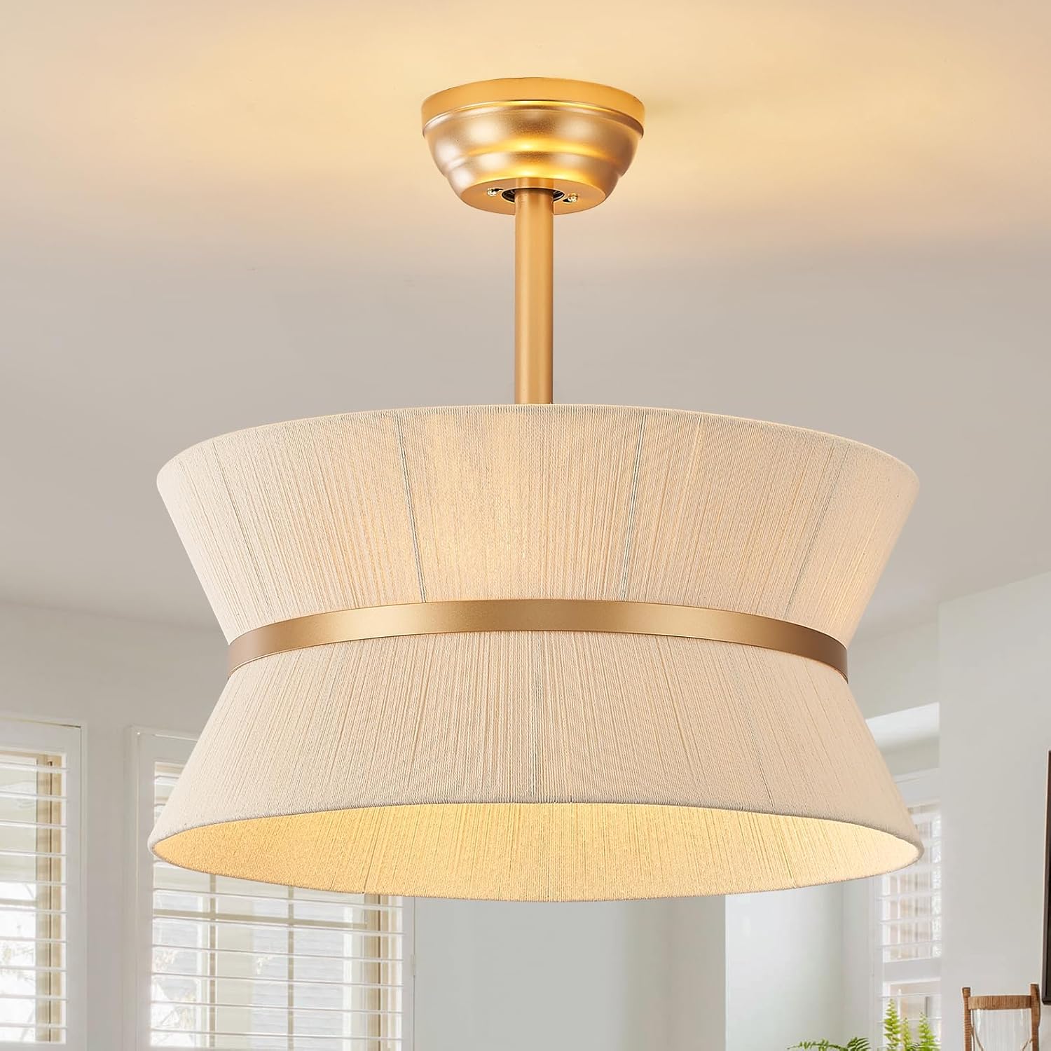 Boho Fandelier Ceiling Fan with Light for Stylish Spaces