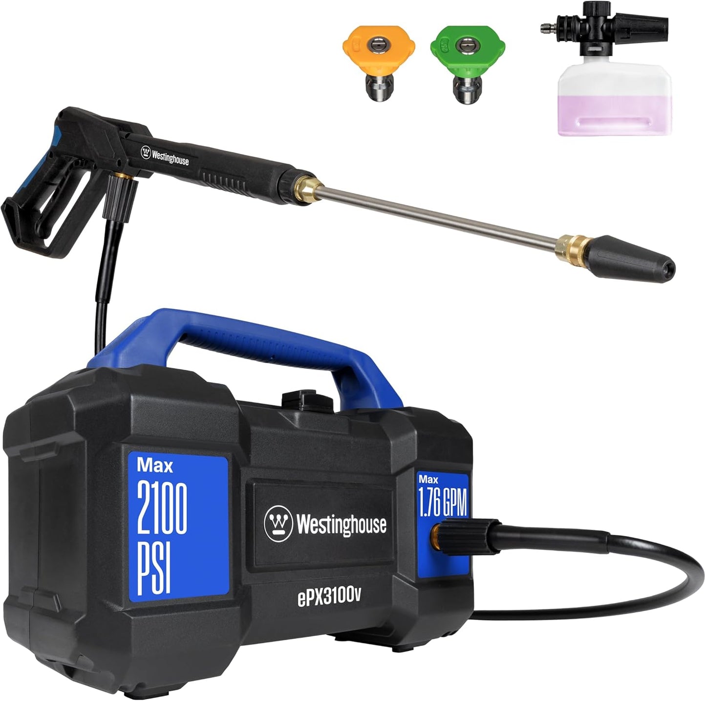 Westinghouse ePX3100v Electric Pressure Washer for Home Use