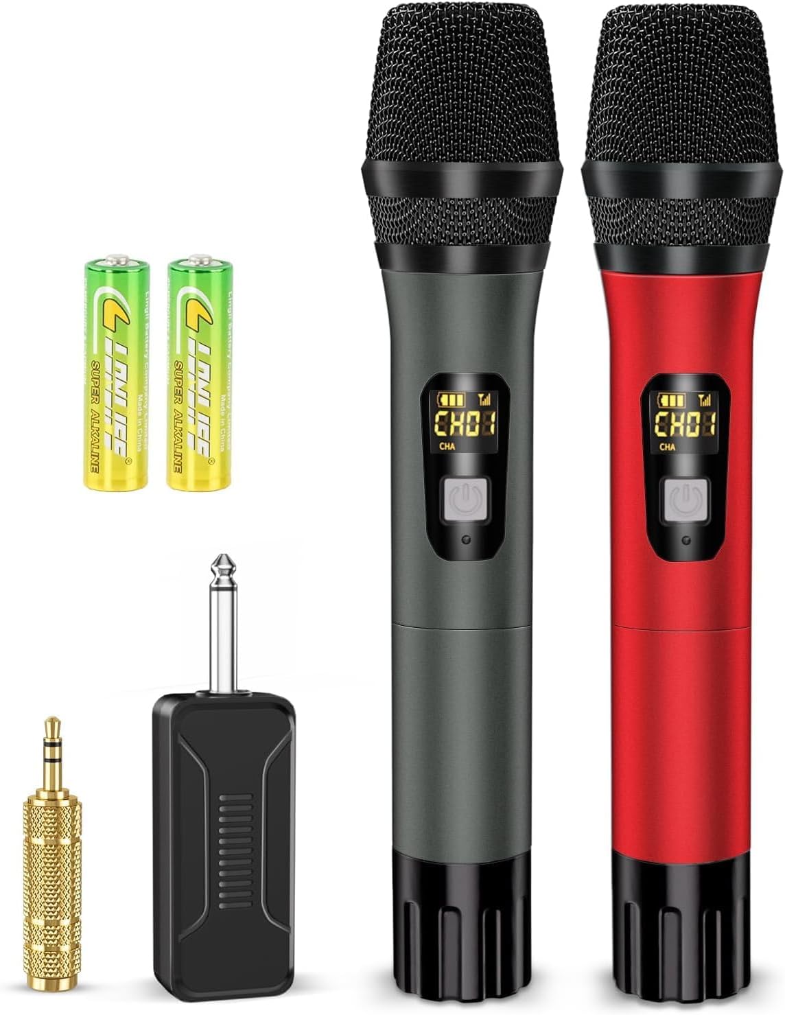 Crystal Clear Sound with Wireless Handheld Microphones