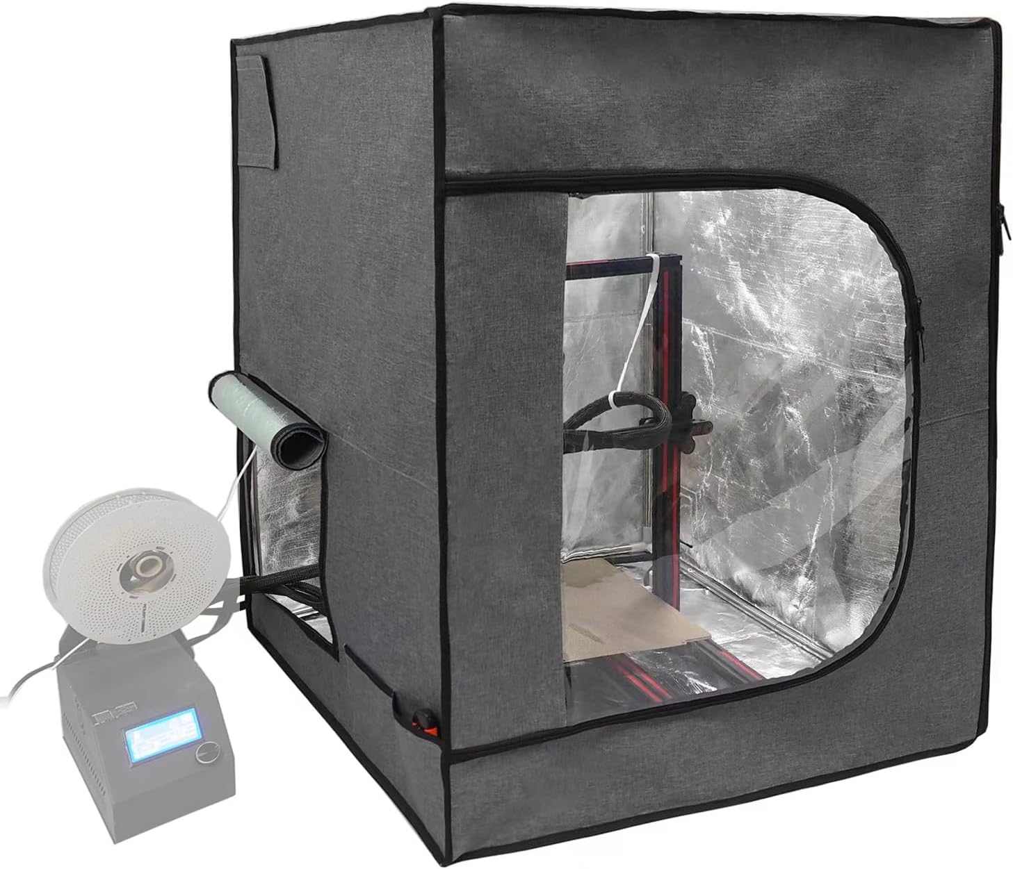 Large 3D Printer Enclosure for Enhanced Printing Quality and Safety