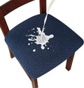 Genina 6-Pack Waterproof Chair Covers for Dining Room Protection