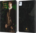 Outlander Jamie Portraits Leather Wallet Case for iPad Air 11
