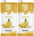 Island Oasis Banana Fruit Puree Pack of 2 - Real Banana Flavor
