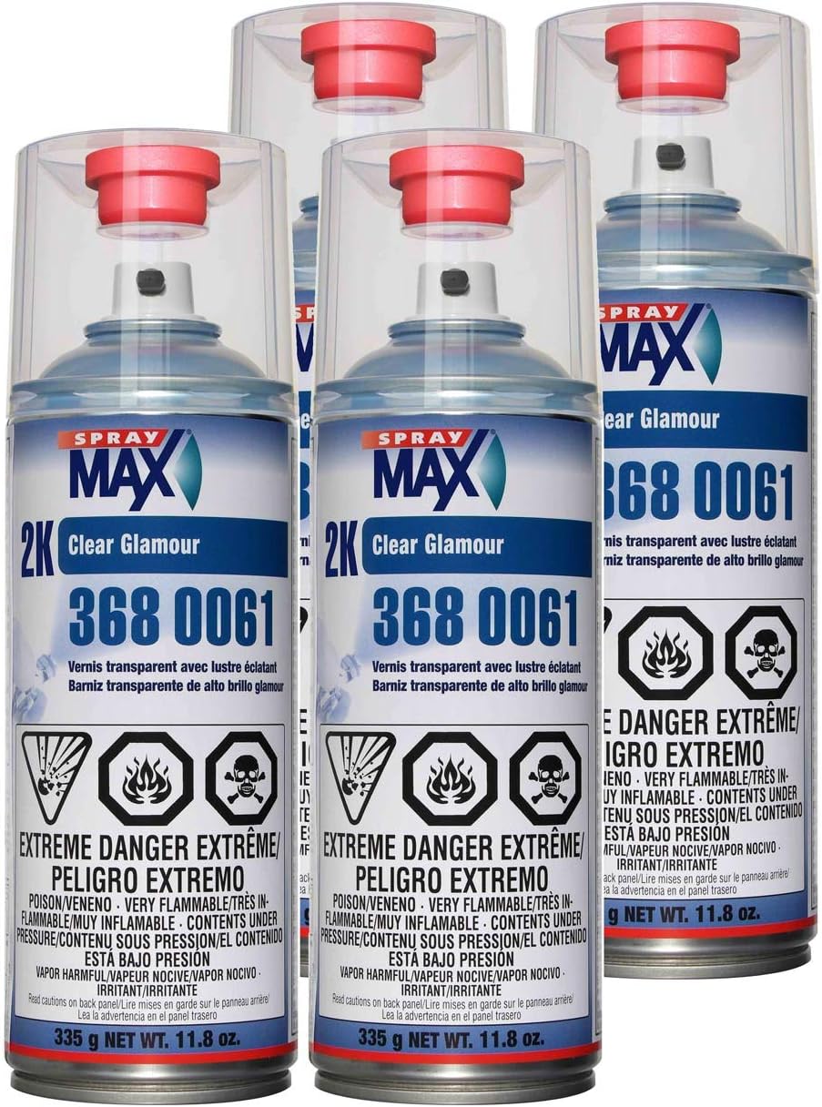 Spray Max USC 2k High Gloss Clearcoat Aerosol for Ultimate Finish