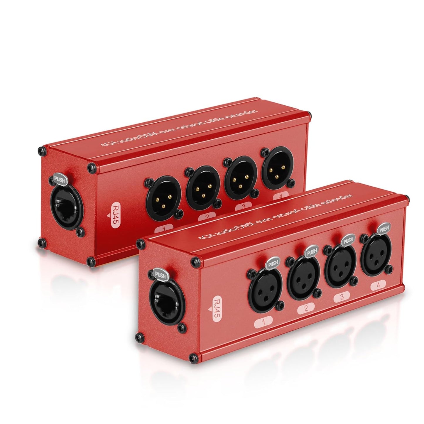 4 Channel Multi Network Cable Breakout for Stage Sound and Lighting