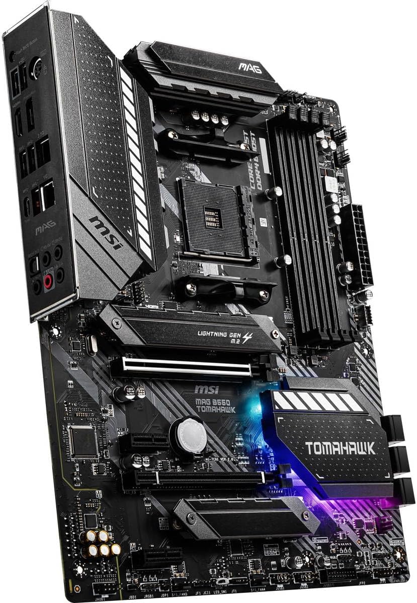 MSI MAG B550 TOMAHAWK Gaming Motherboard for AMD Ryzen