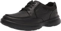 Clarks Men's Bradley Vibe Oxford - Full Grain Leather Comfort