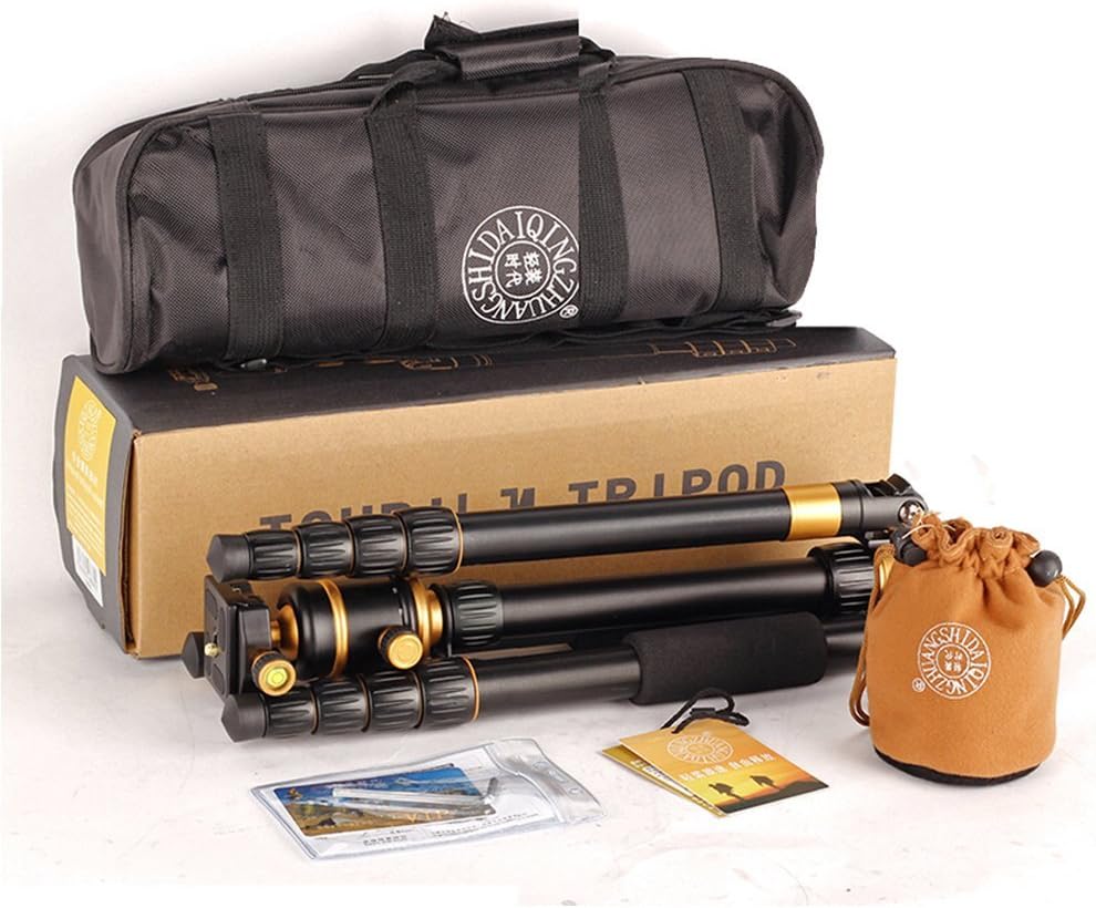 Q888 Portable Travel Tripod Monopod for DSLR and DV Cameras