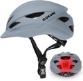 Adult Urban Bike Helmet with USB Rechargeable Detachable Taillight