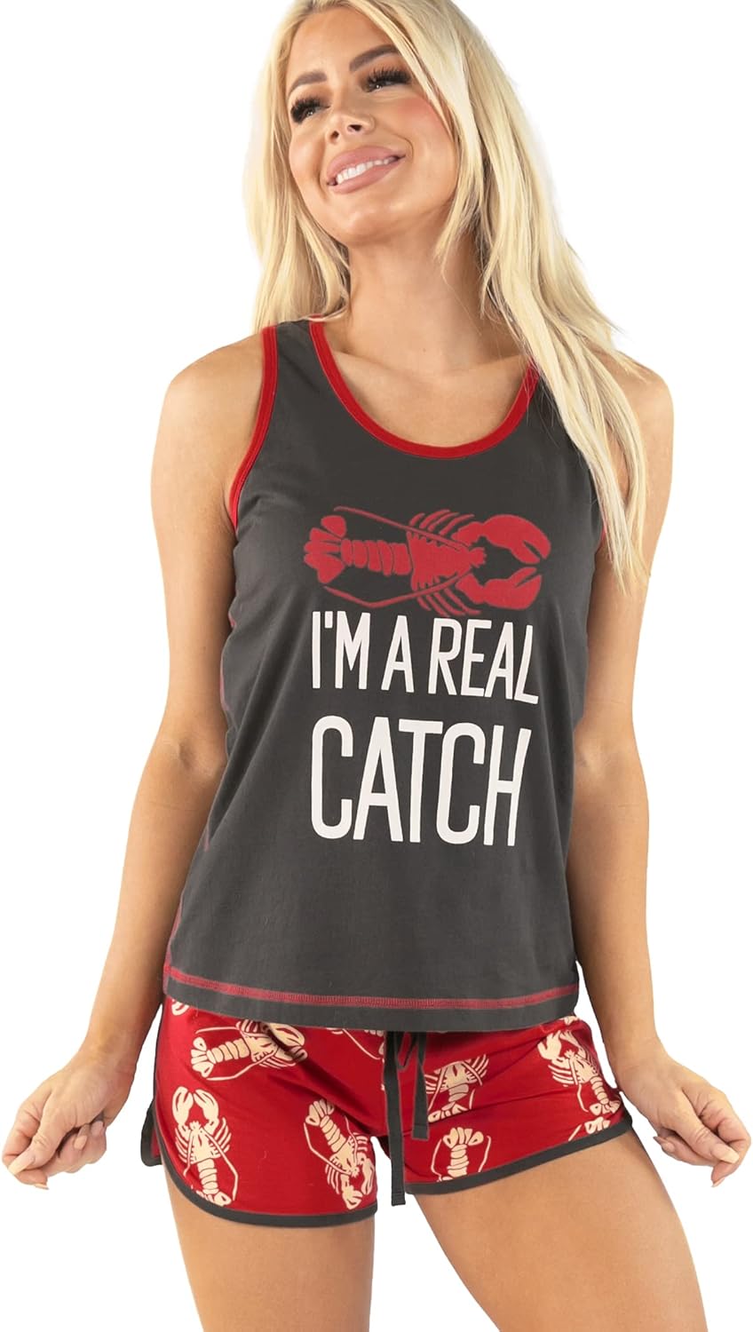 Lazy One Matching Pajamas for Women - Cute Summer Set