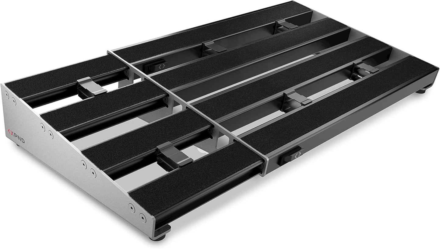 D'Addario Xpnd Pedalboard - Expandable Guitar Pedalboard Design