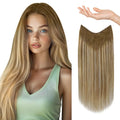 Sunny Wire Hair Extensions Real Human Hair 18 in - Invisible Wire