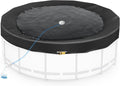 18FT Round Pool Cover for Above Ground Pools - Durable Drain System