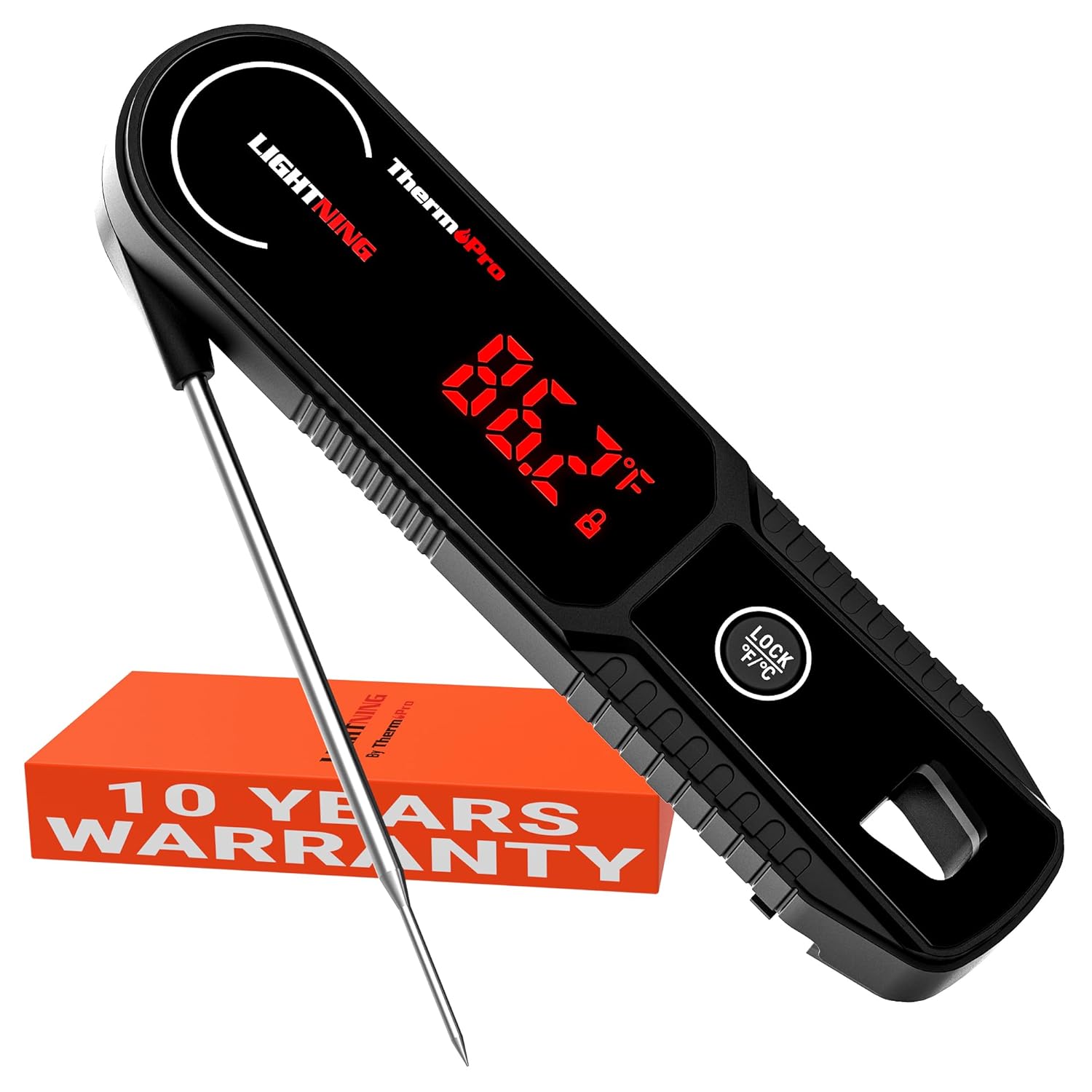 ThermoPro Lightning Meat Thermometer - Instant Read & Waterproof