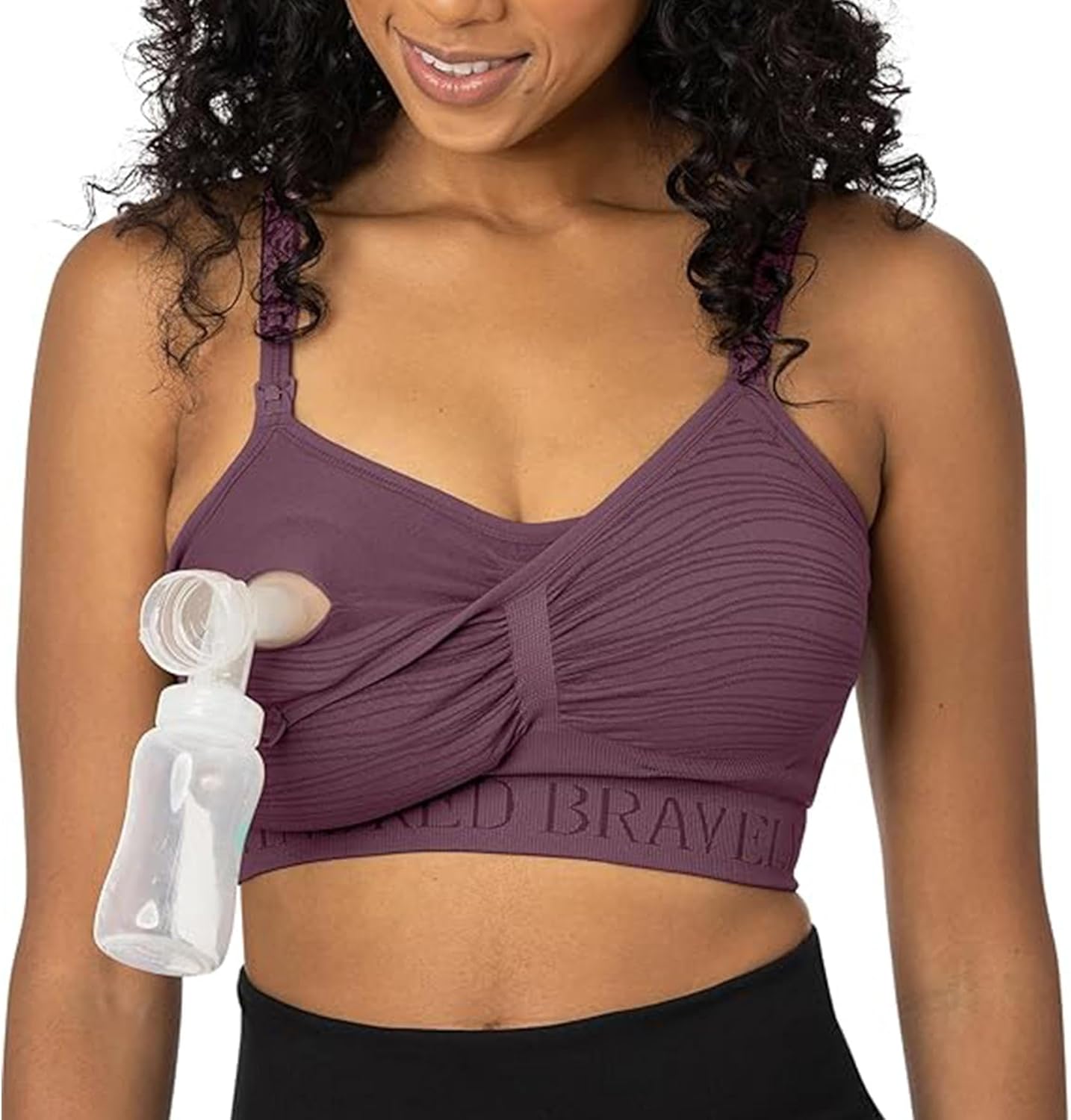Kindred Bravely Sublime Pumping Bra for Nursing Moms Comfort