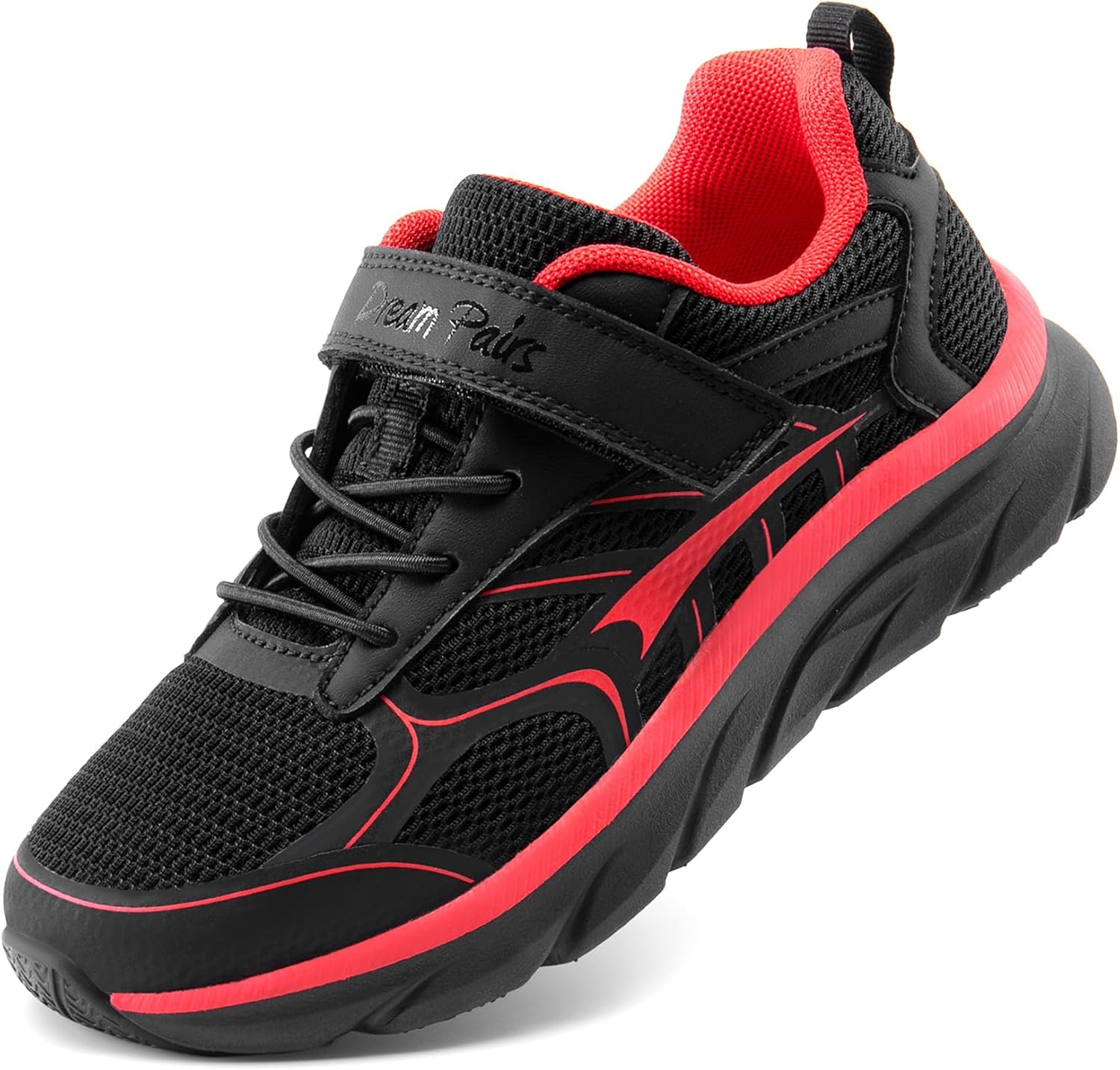 DREAM PAIRS Kids Sneakers Lightweight Breathable Running Shoes